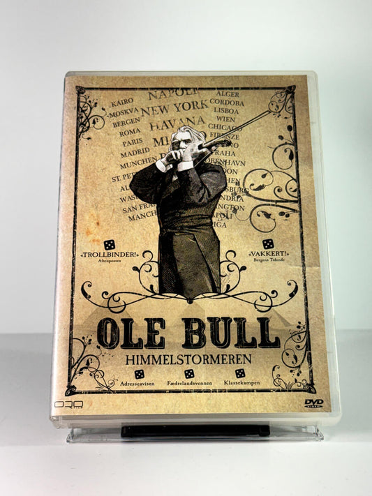 Forside av cover til Ole Bull – Himmelstormeren, brukt DVD hos Brukbar Film