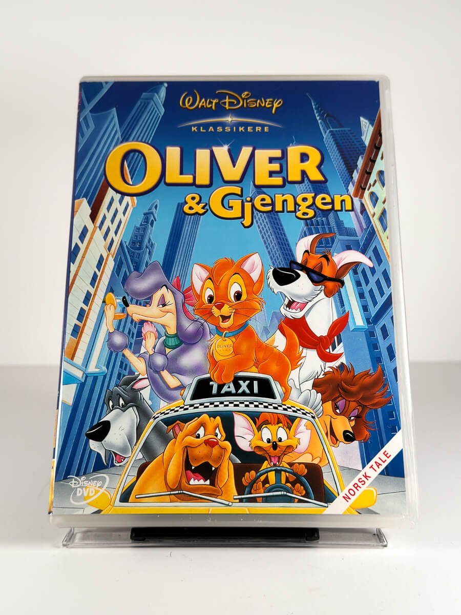 Forside av cover til Oliver & Gjengen på DVD