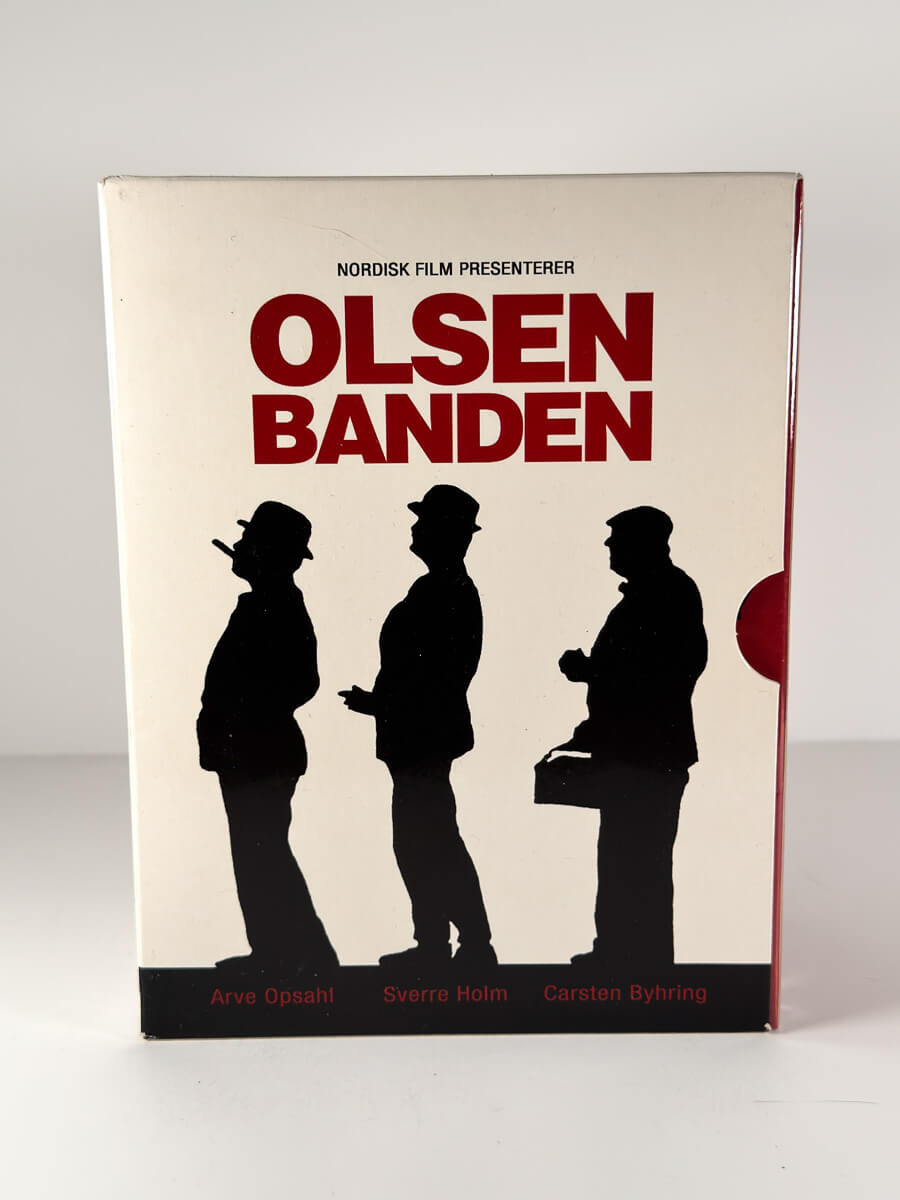 Forside av cover til Olsenbanden på DVD