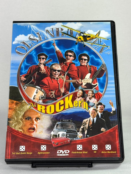 DVD-forside til filmen Olsenbanden Jr. - På Rocker’n
Originalt cover brukt for produktbilde i nettbutikken Brukbar Film