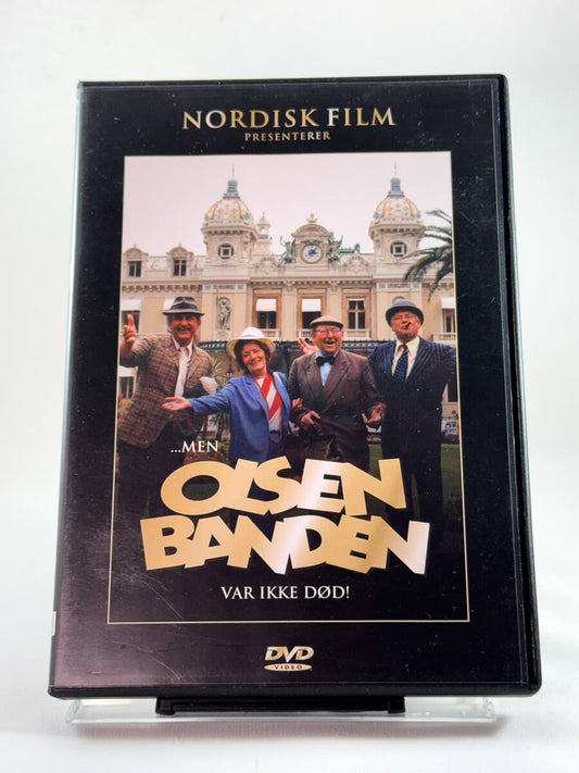 Forside av DVD-cover til Olsenbanden – Men Olsenbanden var ikke død!, bruktfilm hos nettbutikken Brukbar Film