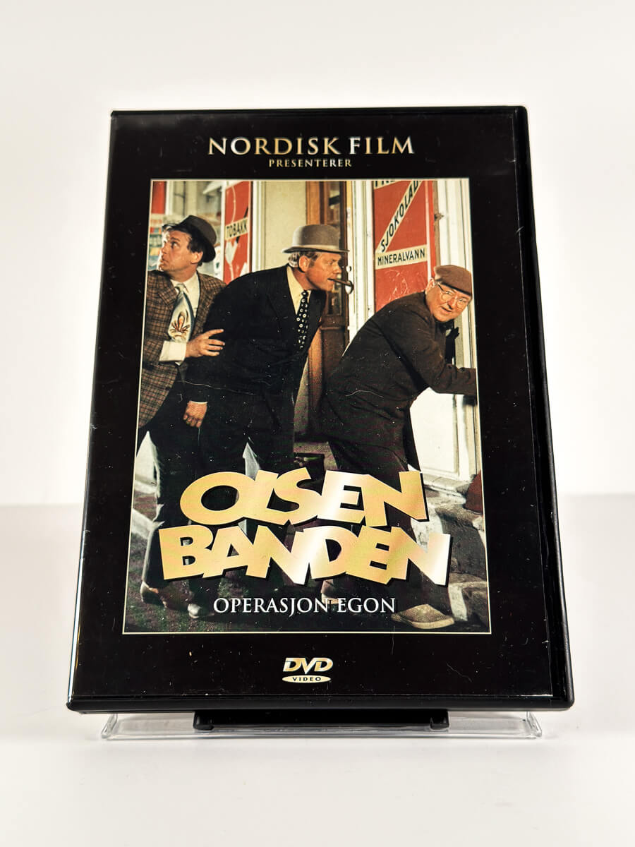 Forside av cover til Olsenbanden – Operasjon Egon på DVD
