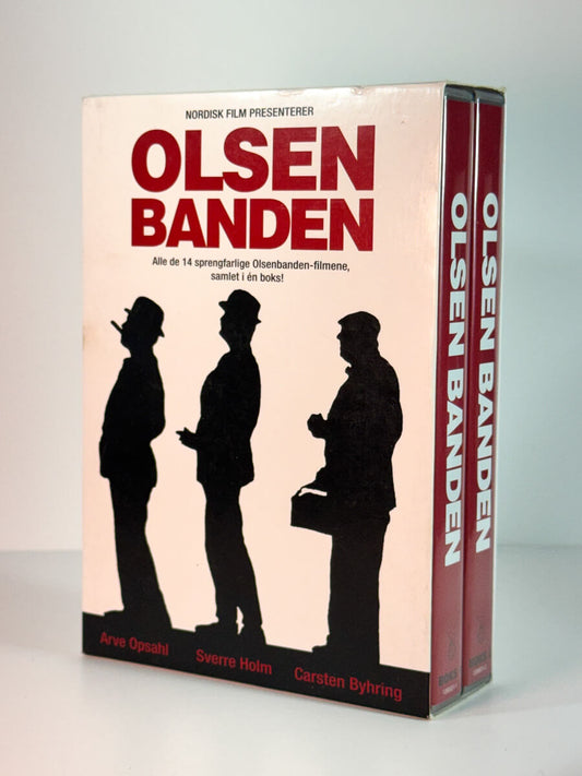 Forside av cover til Olsenbanden – Samleboks, bruktfilm på DVD hos Brukbar Film
