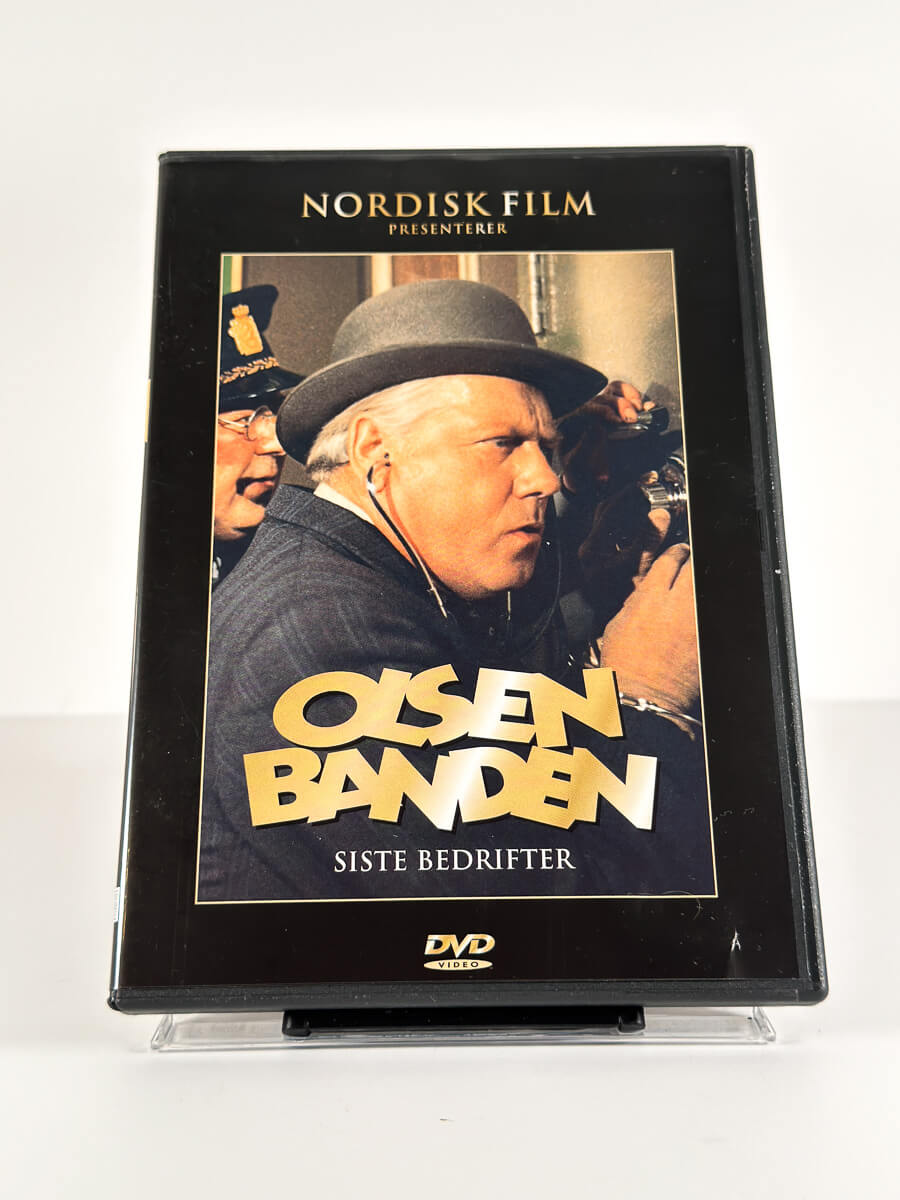 Forside av cover til Olsenbanden – Siste bedrifter på DVD