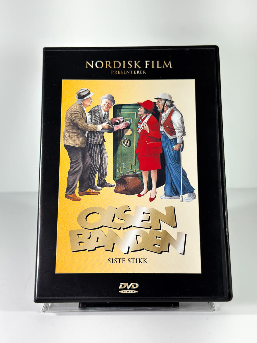 Forside av cover til Olsenbanden Siste stikk, brukt DVD hos Brukbar Film