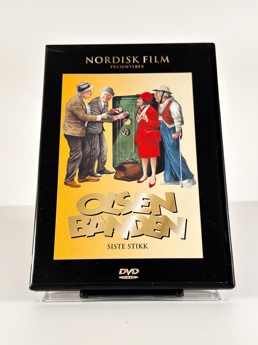 Forside av cover til Olsenbandens siste stikk på DVD