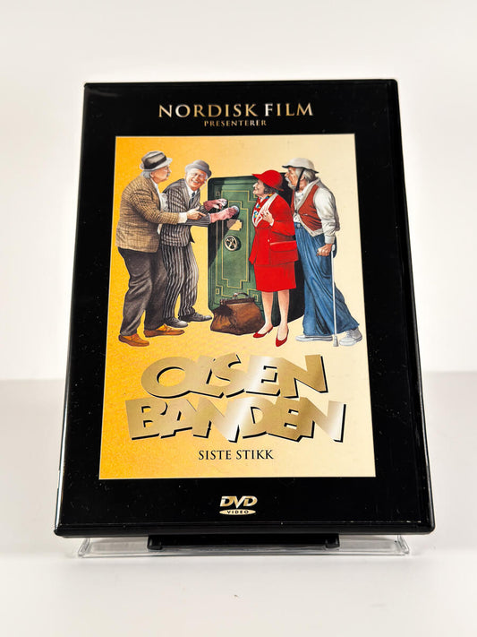Forside av cover til Olsenbandens siste stikk på DVD