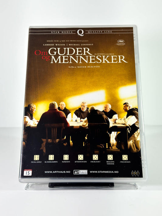 Forside av cover til Om guder og mennesker på DVD