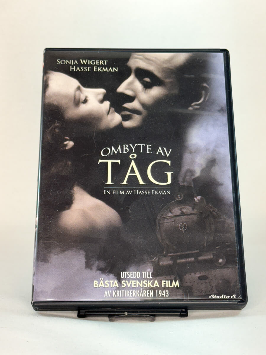 Forside av DVD-cover til Ombyte av Tåg, bruktfilm hos nettbutikken Brukbar Film