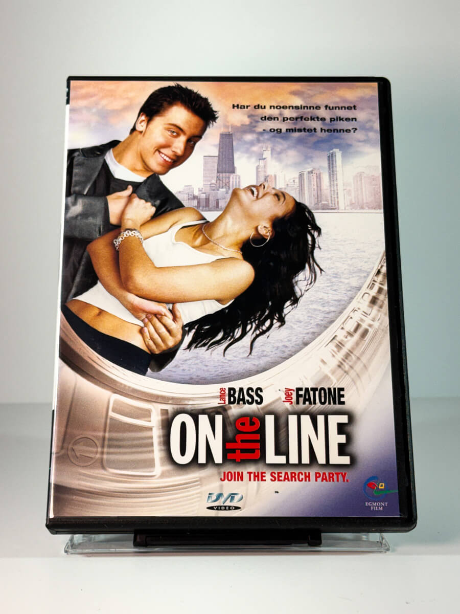 Forside av cover til On the Line, brukt DVD hos Brukbar Film