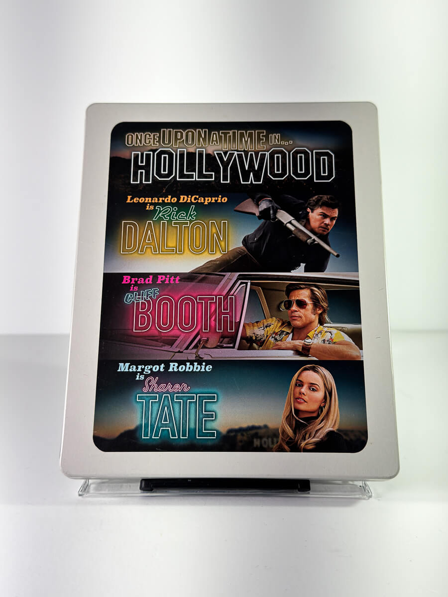 Forside av cover til Once Upon a Time in... Hollywood på Blu-ray
