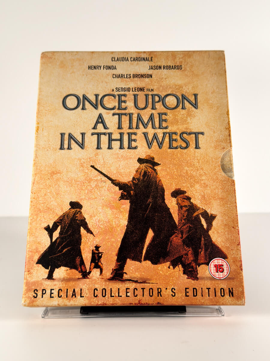 Forside av cover til Once Upon a Time in the West på DVD