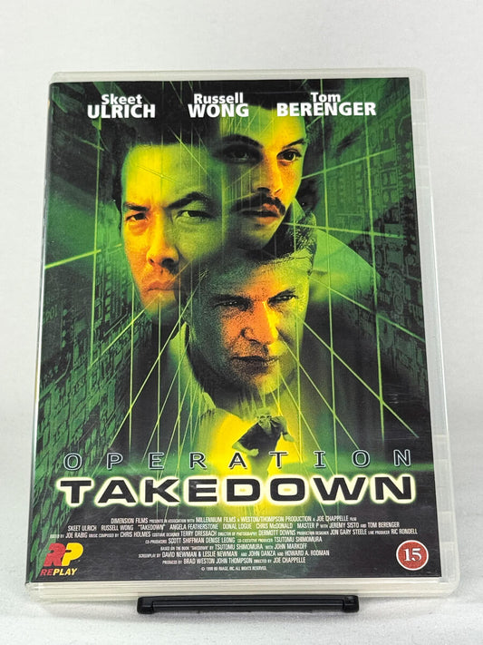 DVD-cover-forside til filmen Operation Takedown – Brukt DVD fra nettbutikken Brukbar Film