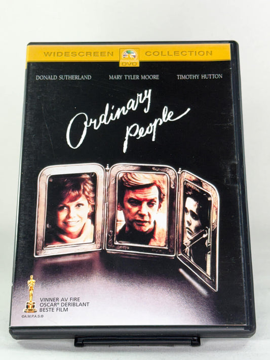 Forside av DVD-cover til Ordinary People – brukt Oscar-vinnende drama på DVD, kjøp hos Brukbar Film