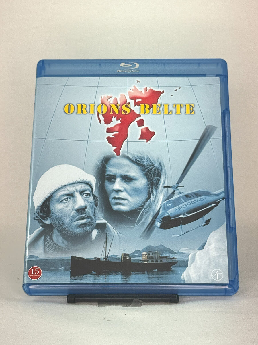 Blu-ray-cover-forside til filmen Orions belte – Brukt Blu-ray fra nettbutikken Brukbar Film