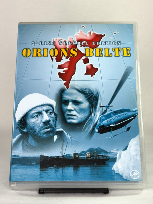 DVD-forside til filmen Orions belte (Dobbel DVD)
Originalt cover brukt for produktbilde i nettbutikken Brukbar Film