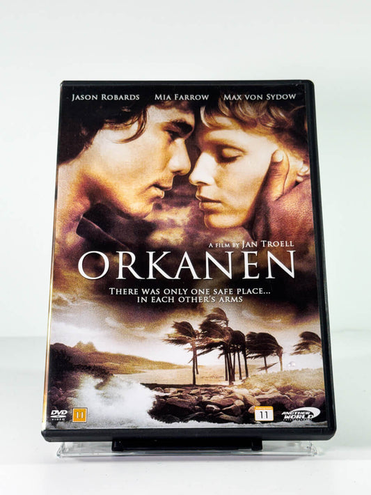 Forside av cover til Orkanen, bruktfilm hos nettbutikken Brukbar Film