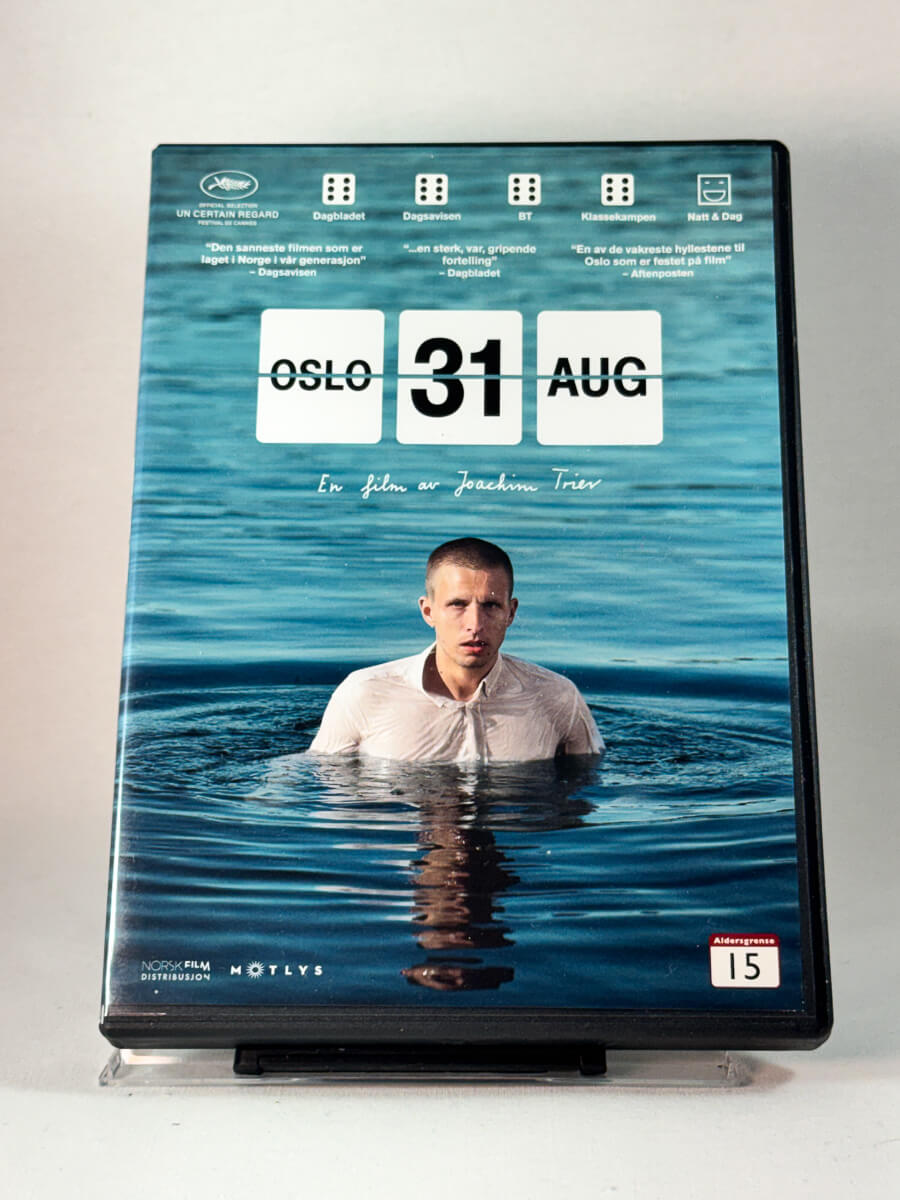 DVD-cover for Oslo, 31. august, brukt DVD hos Brukbar Film