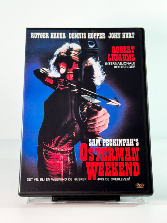 Forside av cover til osterman weekend, bruktfilm på DVD hos Brukbar Film