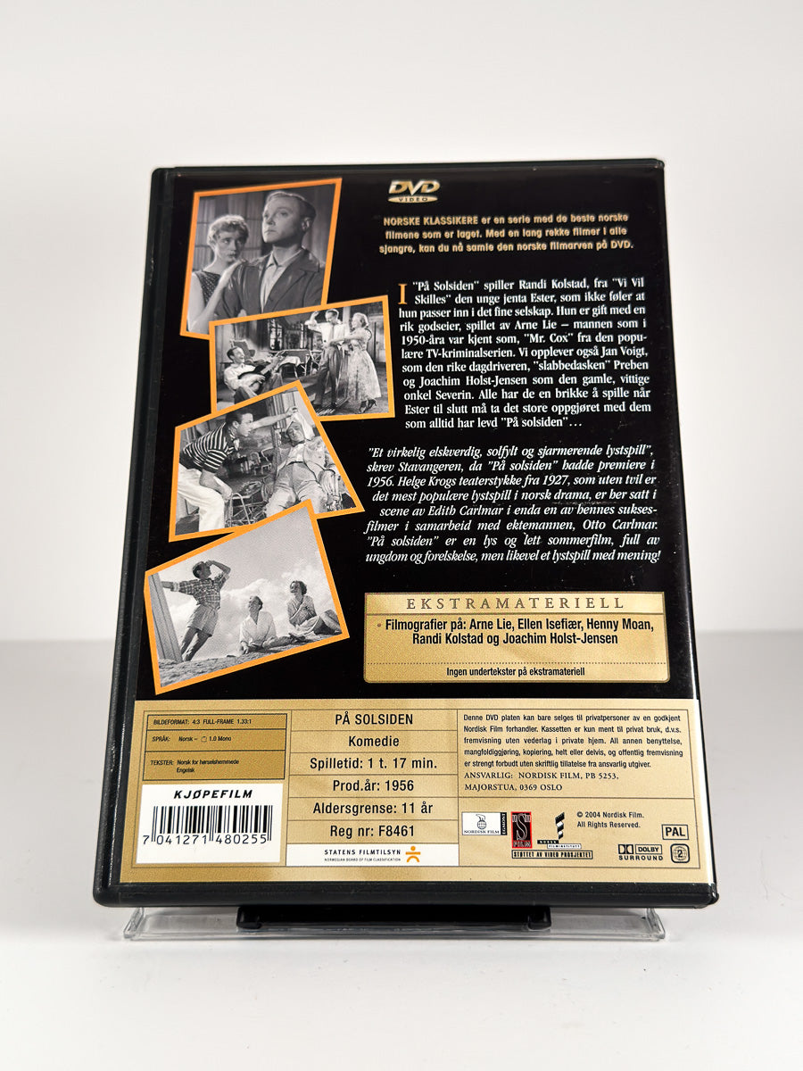 Bakside av cover til På solsiden på DVD