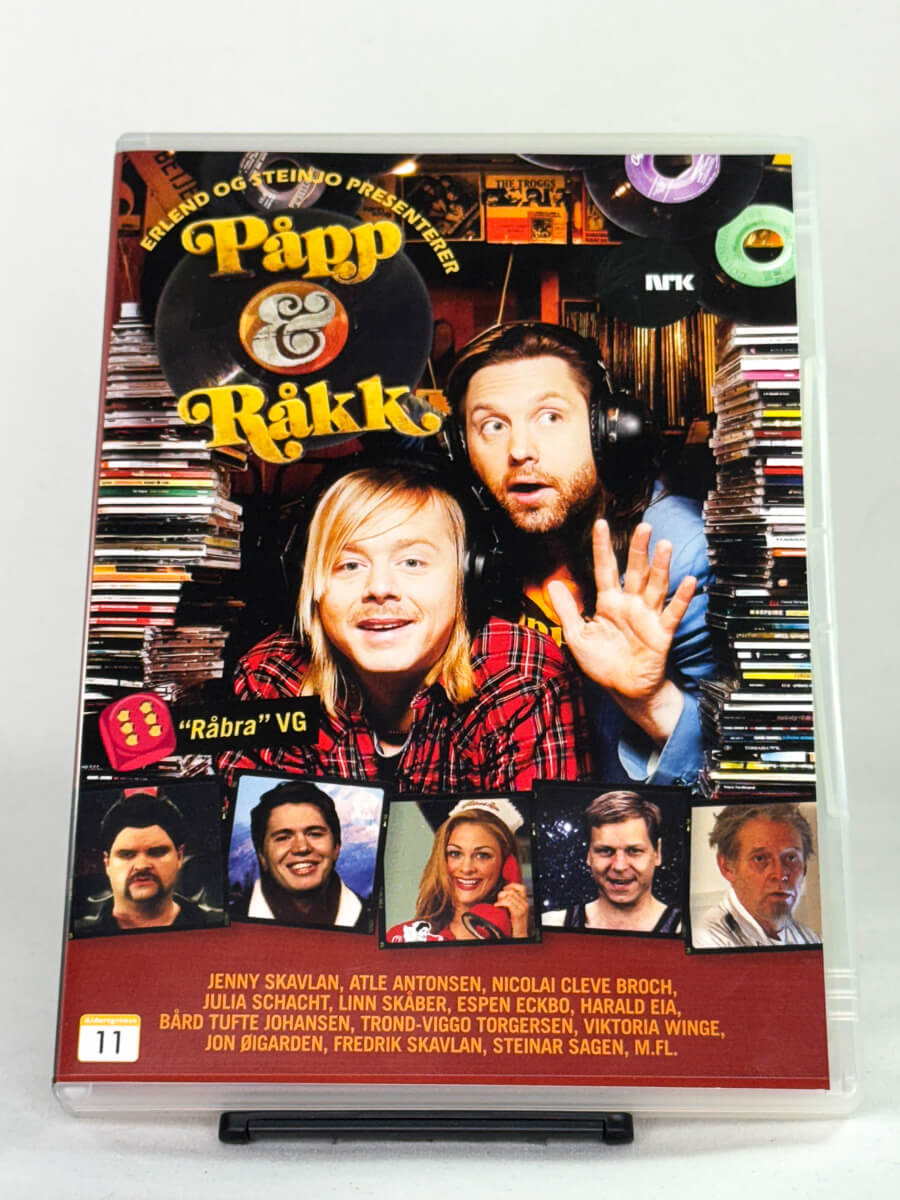 DVD-forside til filmen Påpp & Råkk
Originalt cover brukt for produktbilde i nettbutikken Brukbar Film