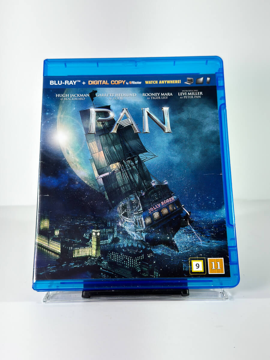 Forside av cover til Pan på Blu-ray