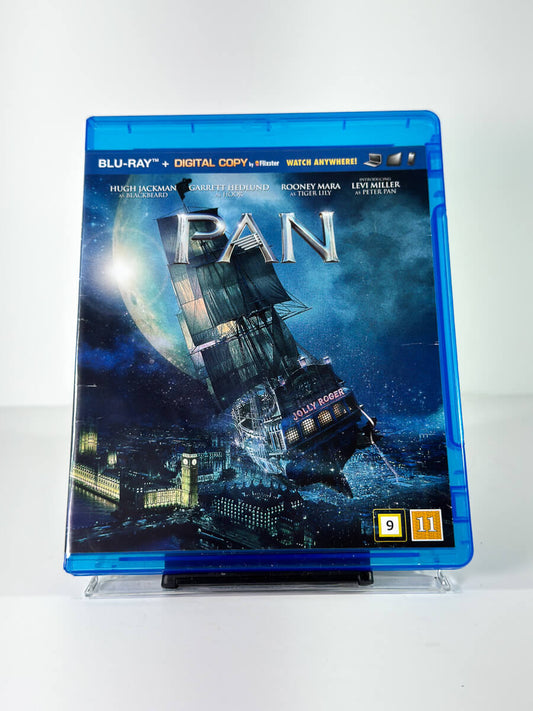 Forside av cover til Pan på Blu-ray