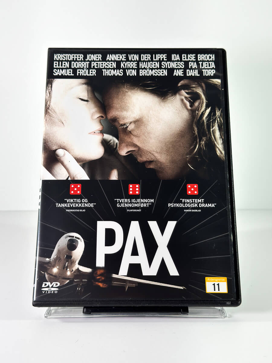Forside av cover til Pax på DVD
