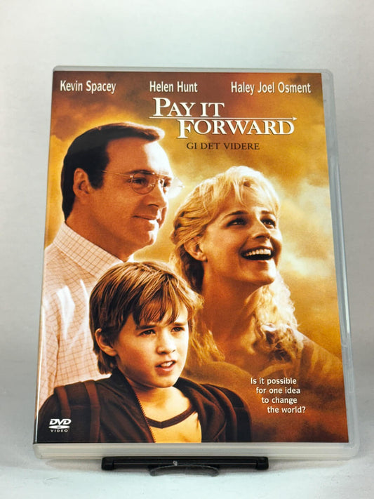 DVD-forside til filmen Pay It Forward
Originalt cover brukt for produktbilde i nettbutikken Brukbar Film