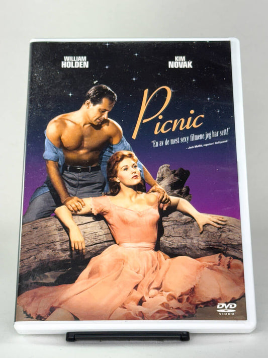 Forside av DVD-cover til Picnic – brukt klassisk romantisk drama på DVD fra Brukbar Film