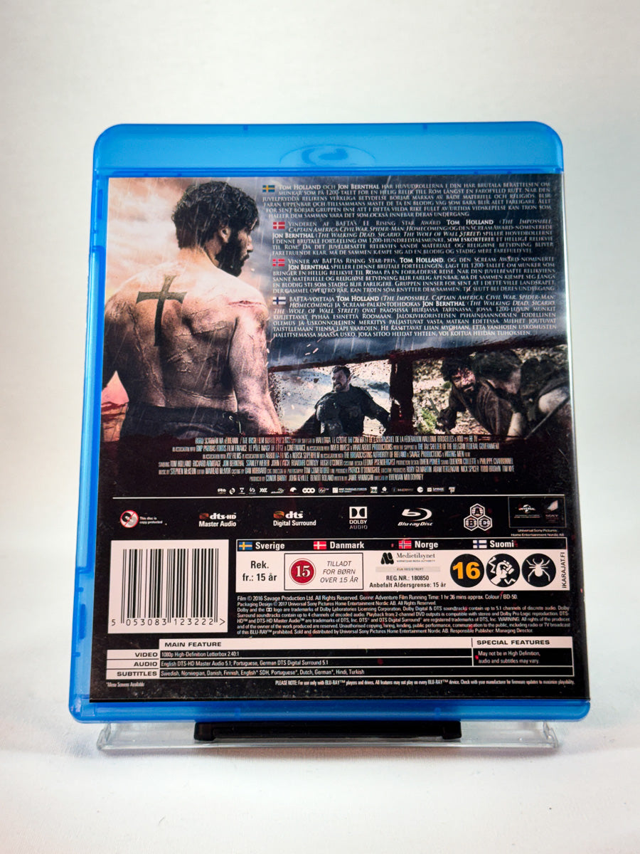 Bakside av Blu-ray-cover til Pilgrimage, brukt Blu-ray hos Brukbar Film