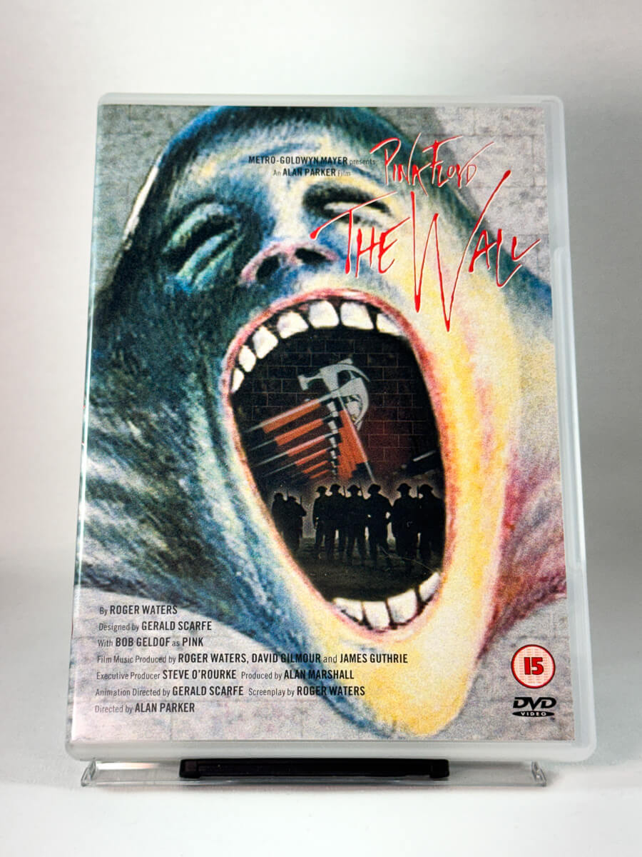 Forside av cover til Pink Floyd: The Wall, bruktfilm på DVD hos Brukbar Film