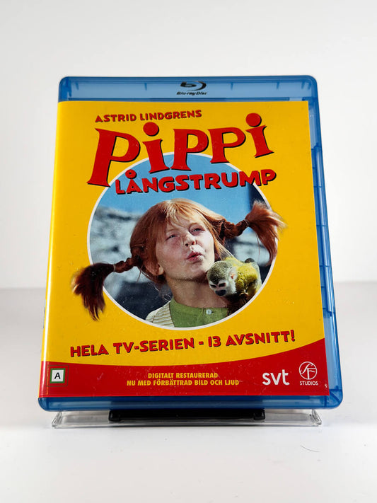Forside av cover til Pippi Långstrump Hela TV-serien på Blu-ray