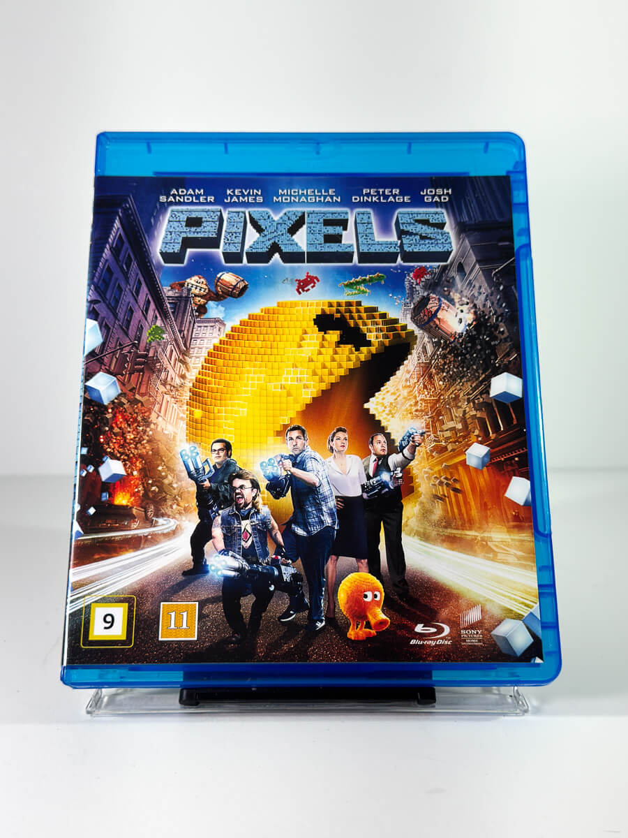 Forside av cover til Pixels på Blu-ray