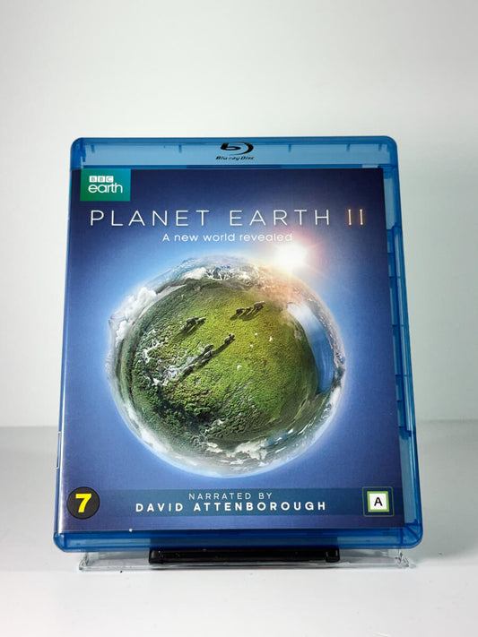 Forside av cover til Planet Earth II på Blu-ray