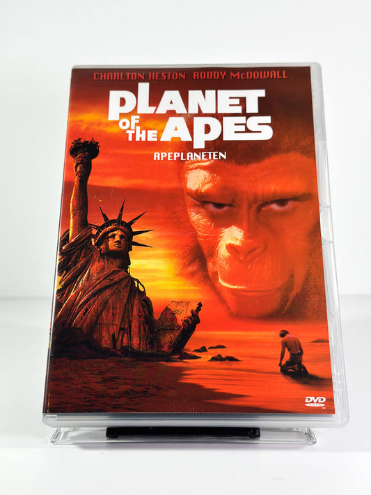 Forside av cover til Planet of the Apes – Apeplaneten på DVD
