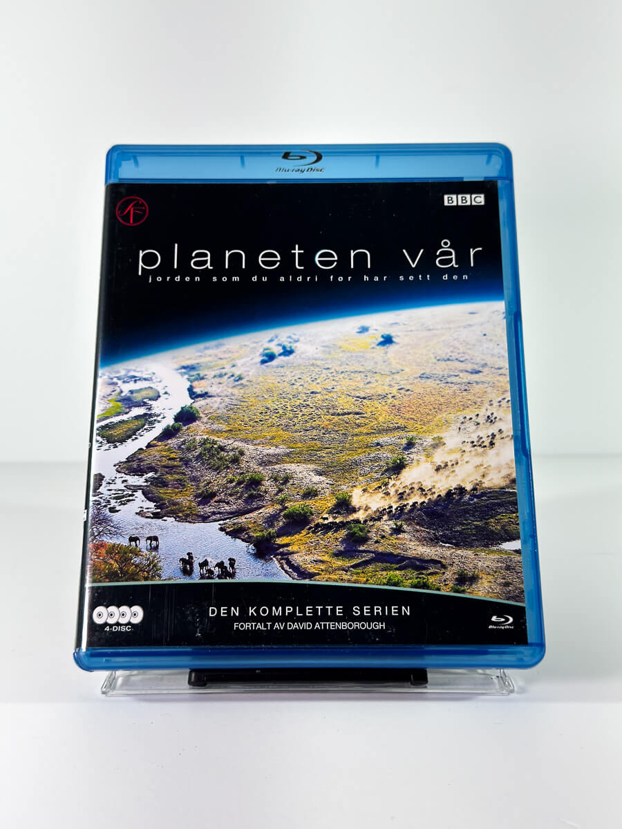 Forside av cover til Planeten vår på Blu-ray