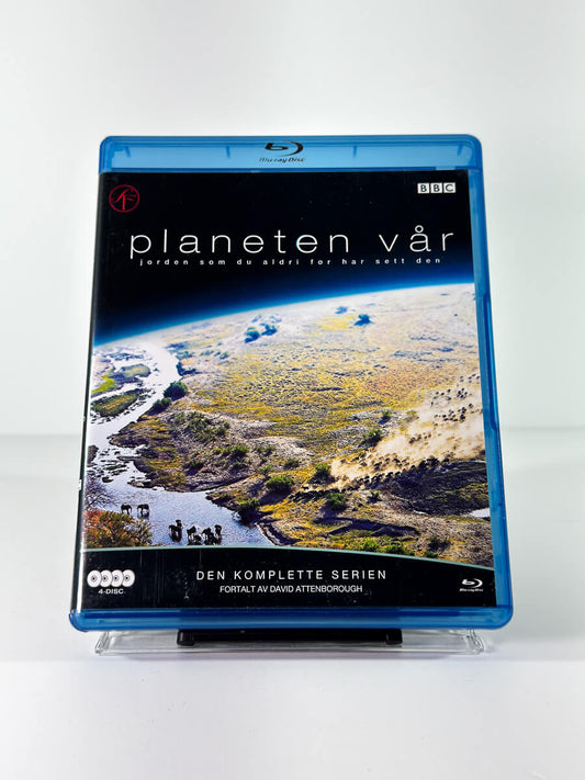 Forside av cover til Planeten vår på Blu-ray