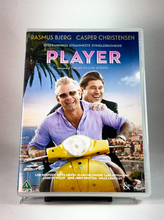 Forside av cover til Player, bruktfilm på DVD hos Brukbar Film