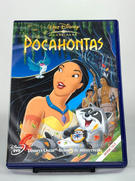 DVD-forside til filmen Pocahontas
Originalt cover brukt for produktbilde i nettbutikken Brukbar Film