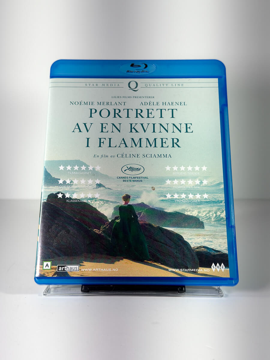 Forside av cover til Portrett av en kvinne i flammer på Blu-ray