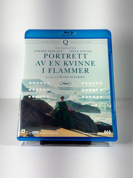Forside av cover til Portrett av en kvinne i flammer på Blu-ray