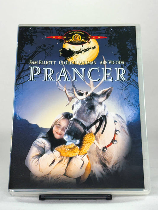 Forside av DVD-cover til Prancer – familie- og julefilm på brukt DVD, kjøp originale brukte filmer hos Brukbar Film