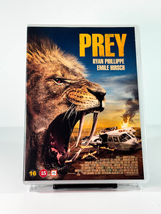 Forside av cover til Prey, bruktfilm hos nettbutikken Brukbar Film