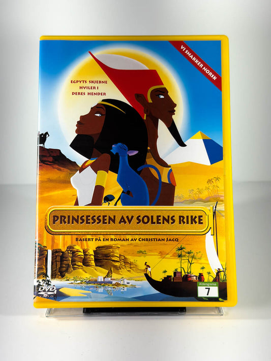 Forside av cover til Prinsessen av solens rike, brukt DVD hos Brukbar Film