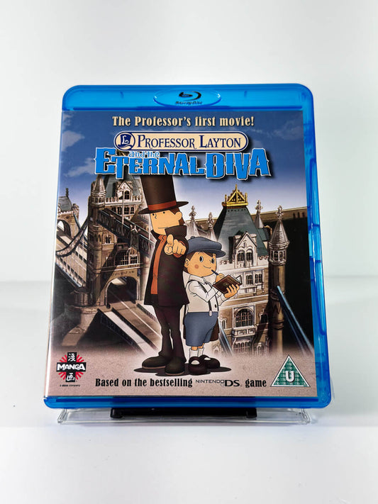 Forside av cover til Professor Layton and the Eternal Diva på Blu-ray