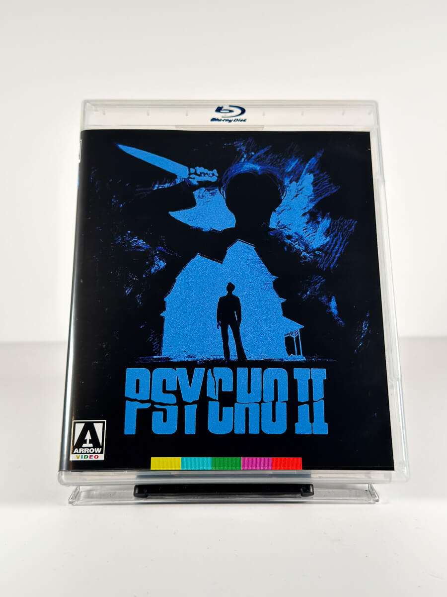 Forside av cover til Psycho II på Blu-ray