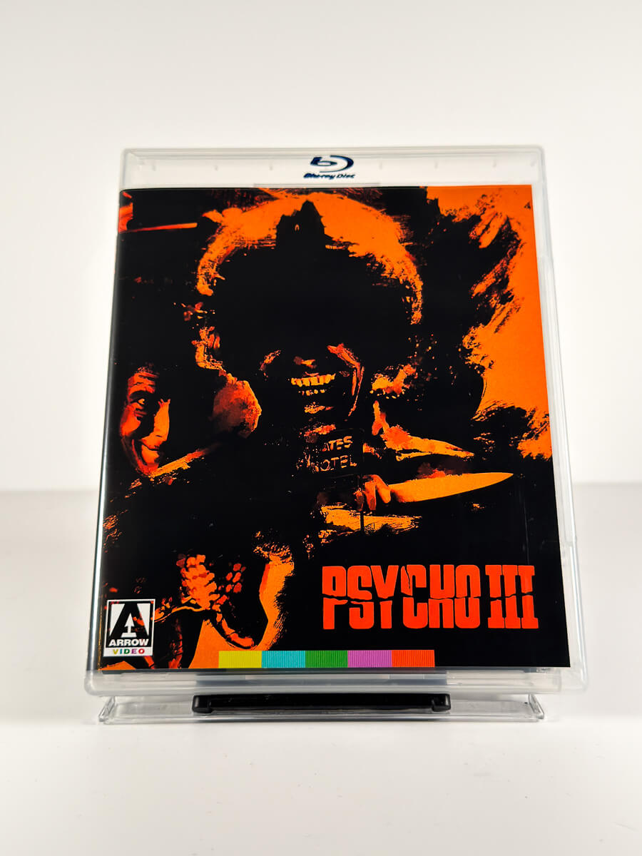 Forside av cover til Psycho III på Blu-ray