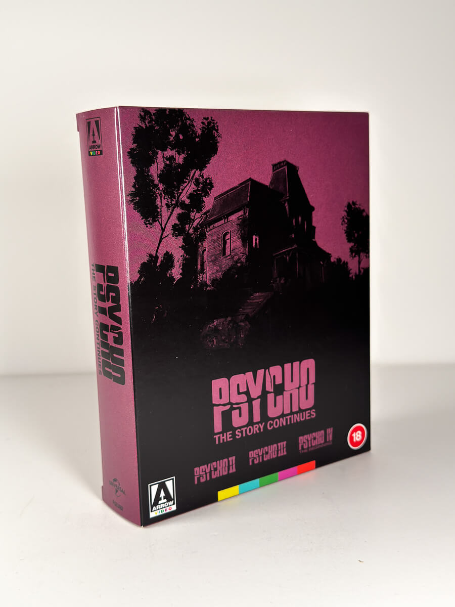 Forside av cover til Psycho – The Story Continues på Blu-ray