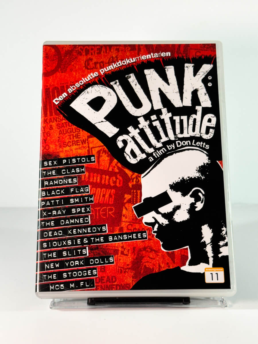 Forside av cover til Punk: Attitude, brukt DVD hos Brukbar Film